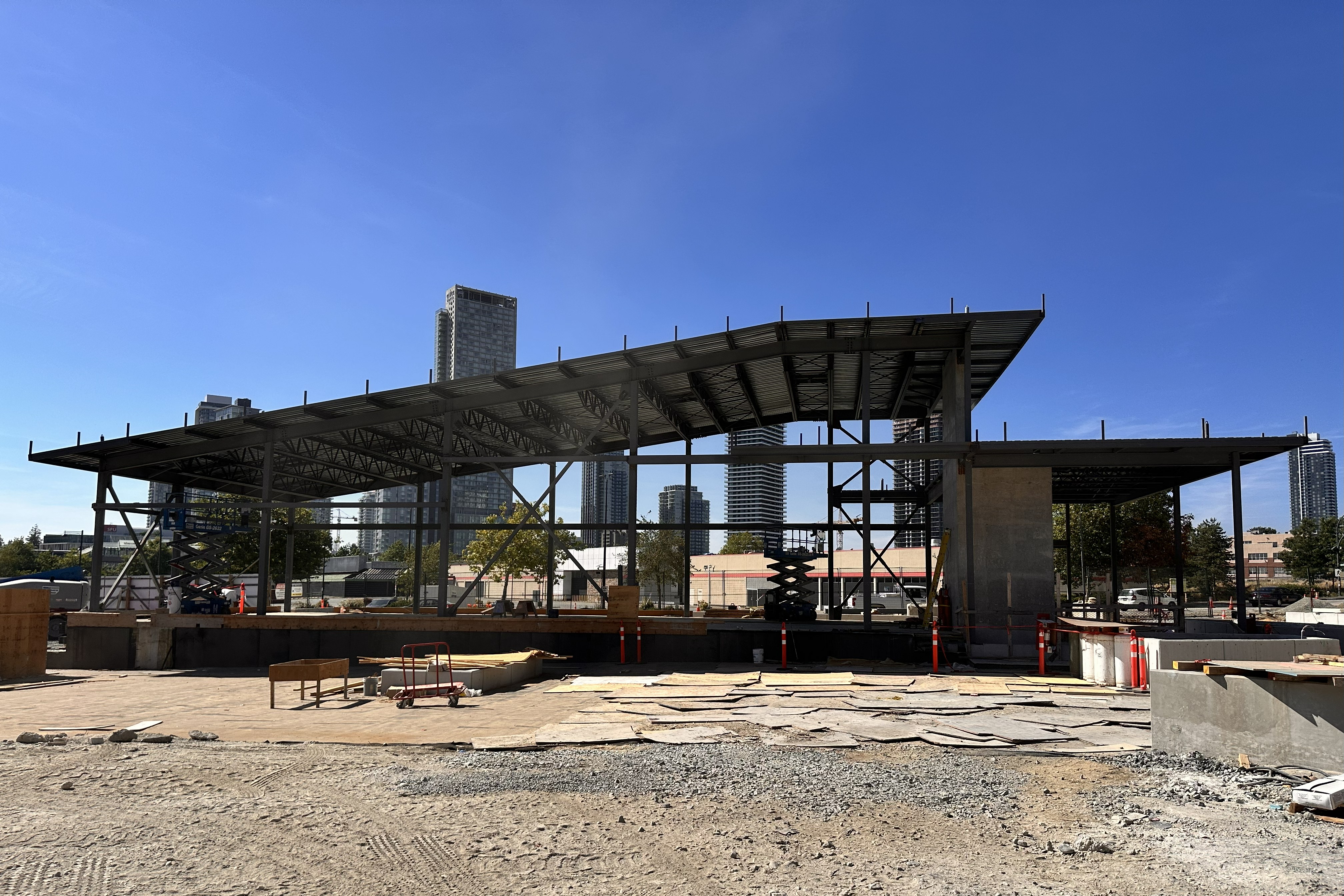 Surrey Project - Steel Deck Installation